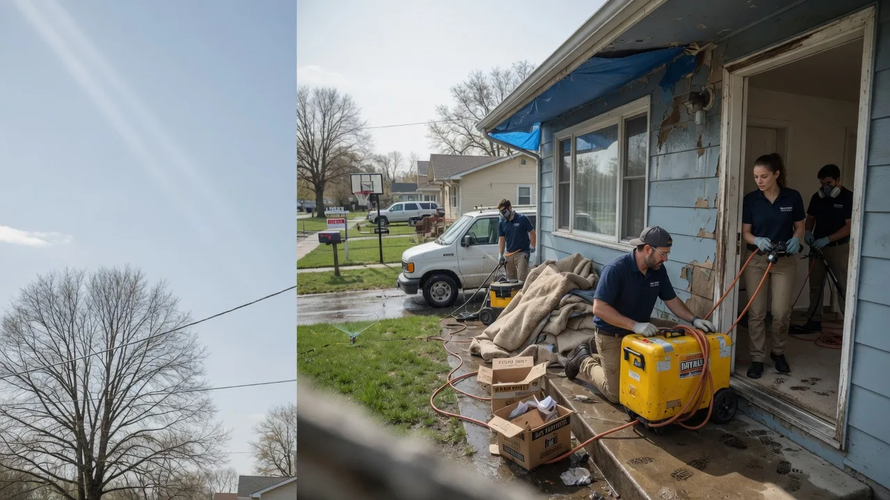 Basement Flood Cleanup in Franklin, WV near me
